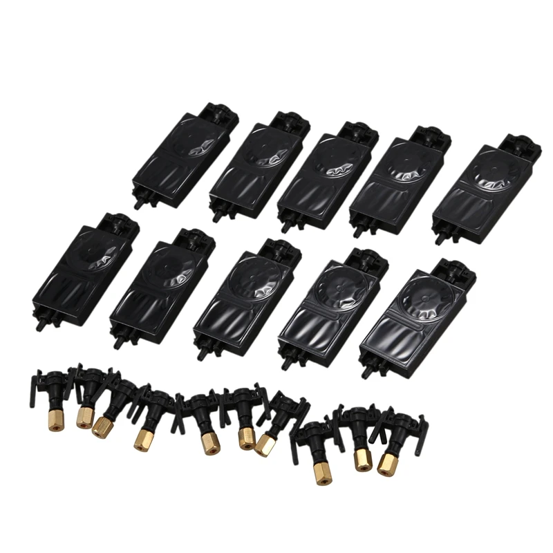10 шт. DX5 УФ-демпфер чернил для Mimaki JV33 JV5 CJV150 Epson TX800 Eco Solvent Ploter Принтер Чернильный