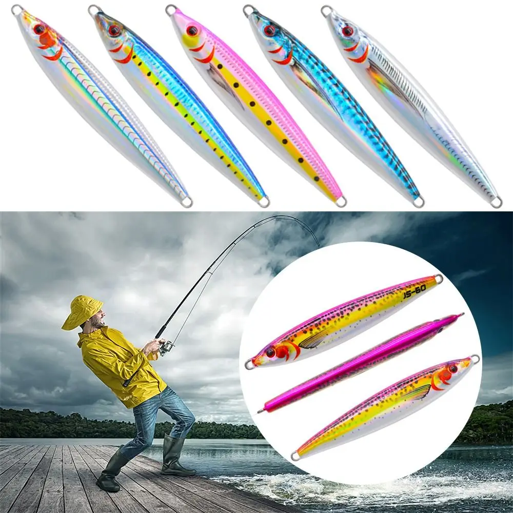 

3d printed Spanish mackerel 30g 40g Spinning Baits Spanish mackerel Lead Casting Metal Fishing Lure Jig Bait