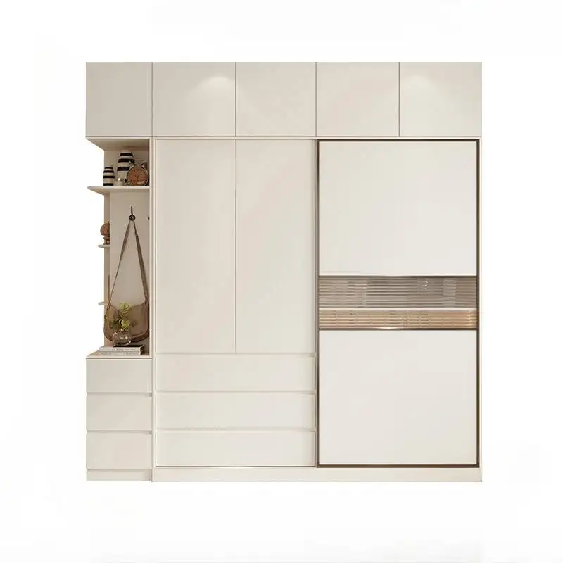 Раздвижные двери шкафы для спальни дизайнерские ящики домашний роскошный