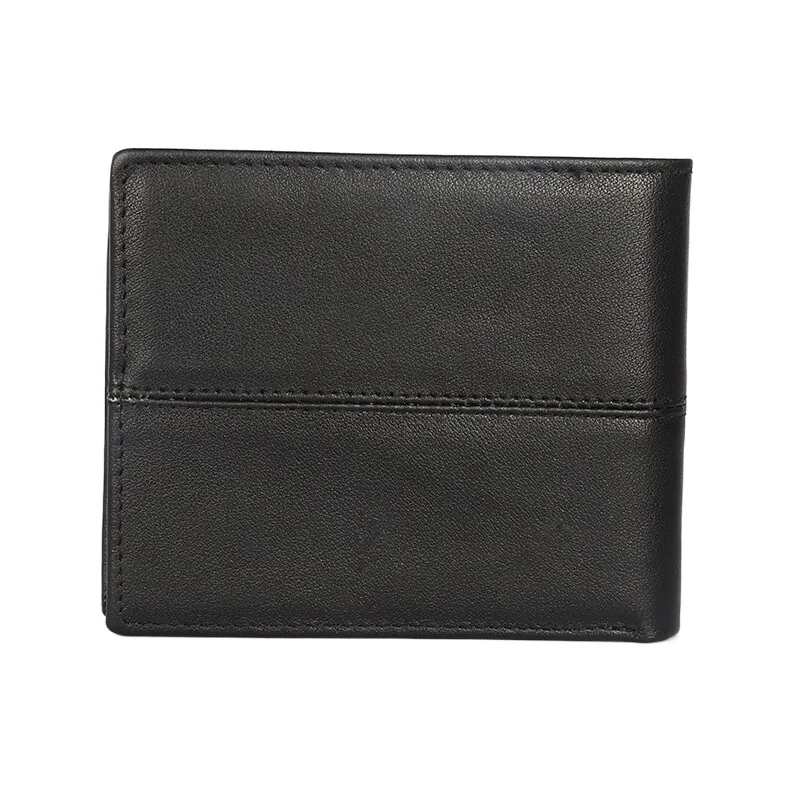 

Men's Genuine Leather Vintage Short Wallet Credit Card Holder Business Purse Casual Wallet High Quality Simple Money Bag Male