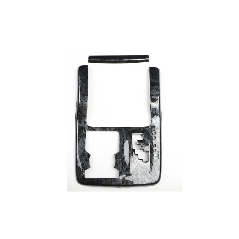 Для Toyota Noah ZRR70 2008-2013 правый руль пластиковый черный деревянный стиль украшения