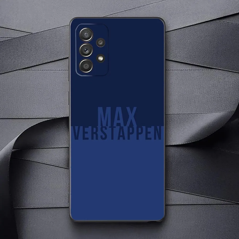 Чехол для телефона F1 Formula 1 M-Max V-Verstappen Samsung Galaxy A13 A21s A22 A31 A32 A52 A53 A71 A80 A91 Мягкий черный