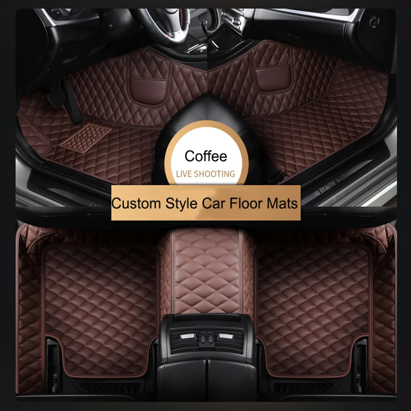 

Custom Car Floor Mats for BMW X4 G02 2018 2019 2020 2021 2022 Year Eco-friendly Leather Car Accessories Interior Details