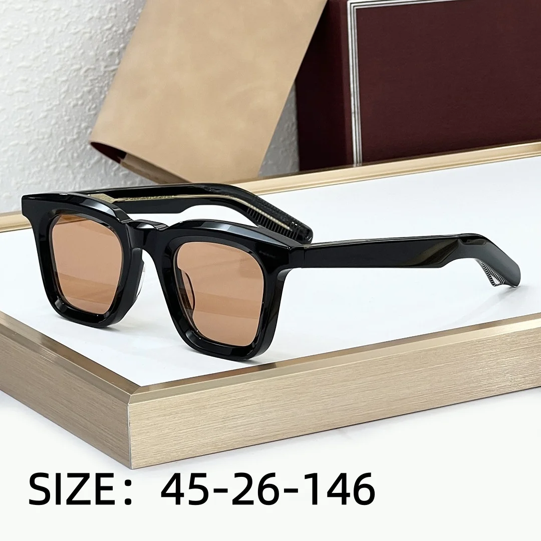 Унисекс-очки JMM Ins Leclair Cat Eye Square, солнцезащитные очки ручной работы из ацетата, UV400, классические, в японском стиле (art.: 3920d9bed573e) - 3920d9bed573e