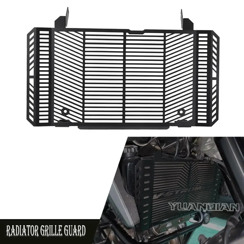 

For Suzuki V-STROM 1050 VSTROM1050 2020 2021 Motorcycle Aluminium Radiator Grille Grill Guard Cover Protector Accessories