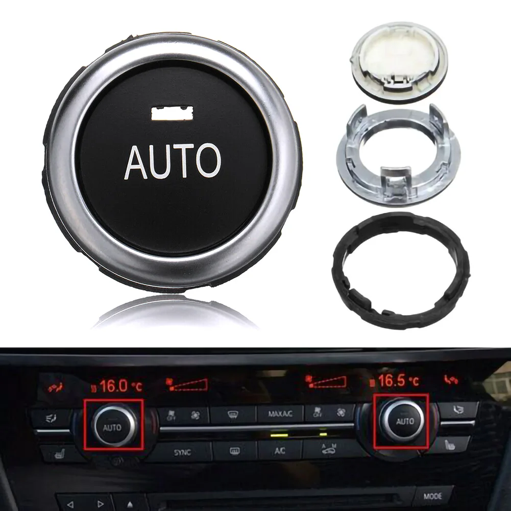 

Temperature Adjustor Scratch Resistant A/C Auto Rotation Button Abrasion Resistant For BMW 5-7 Series X5 X6 F10 F01