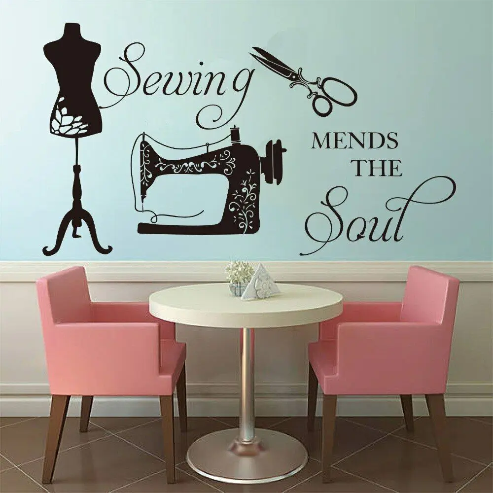 

Наклейка на стену Mends Quote Soul