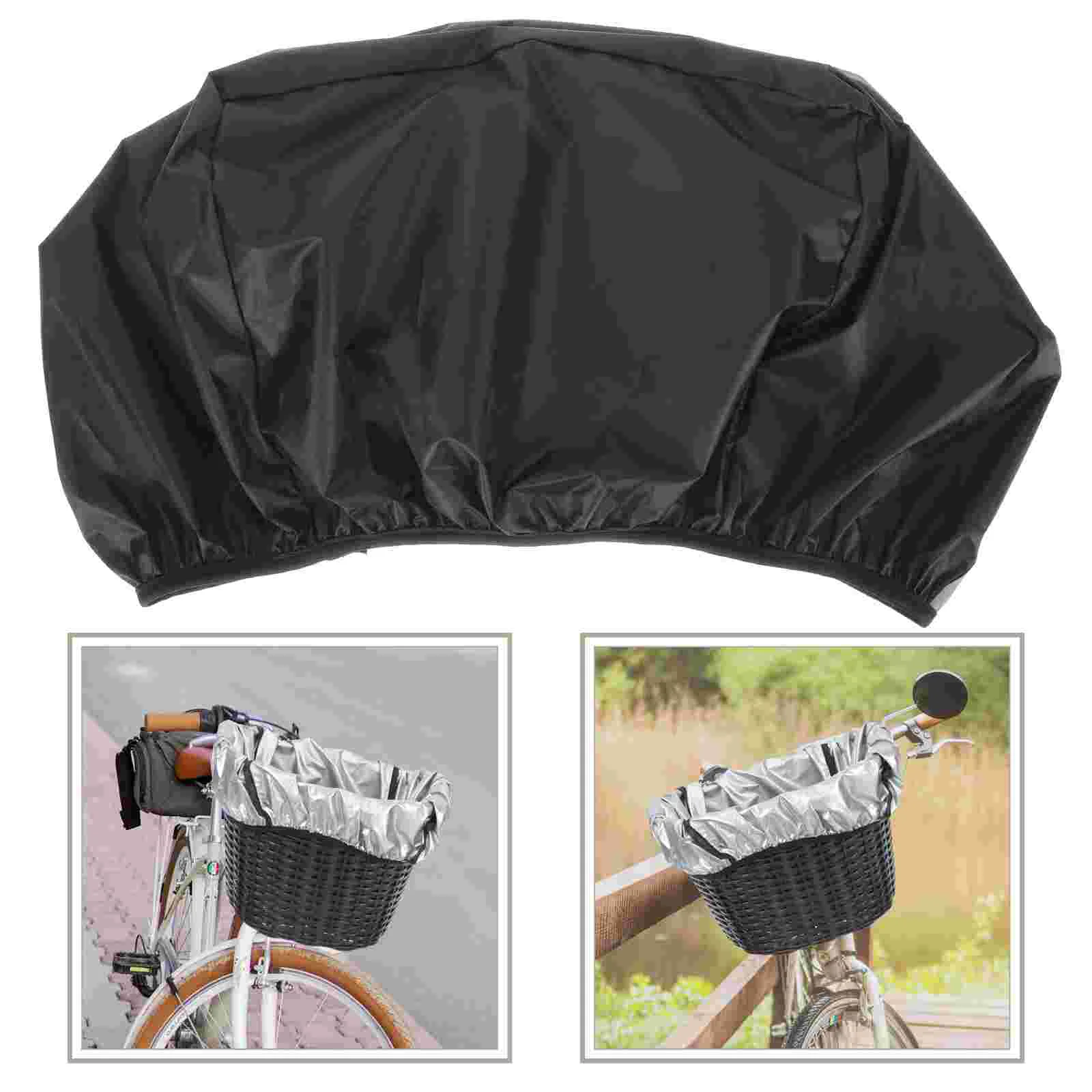 

Basket Rain Cover Front Liner Protector Outdoor Storage Rainproof Oxford Cloth Waterproof Bike Protective Luggage