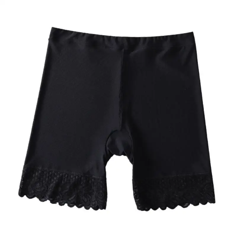 

Ice Silk Anti Glare Safety Pants Lightweight Lifting Buttocks Line Safety Pants Breathable Anti Glare Leggings Underwear