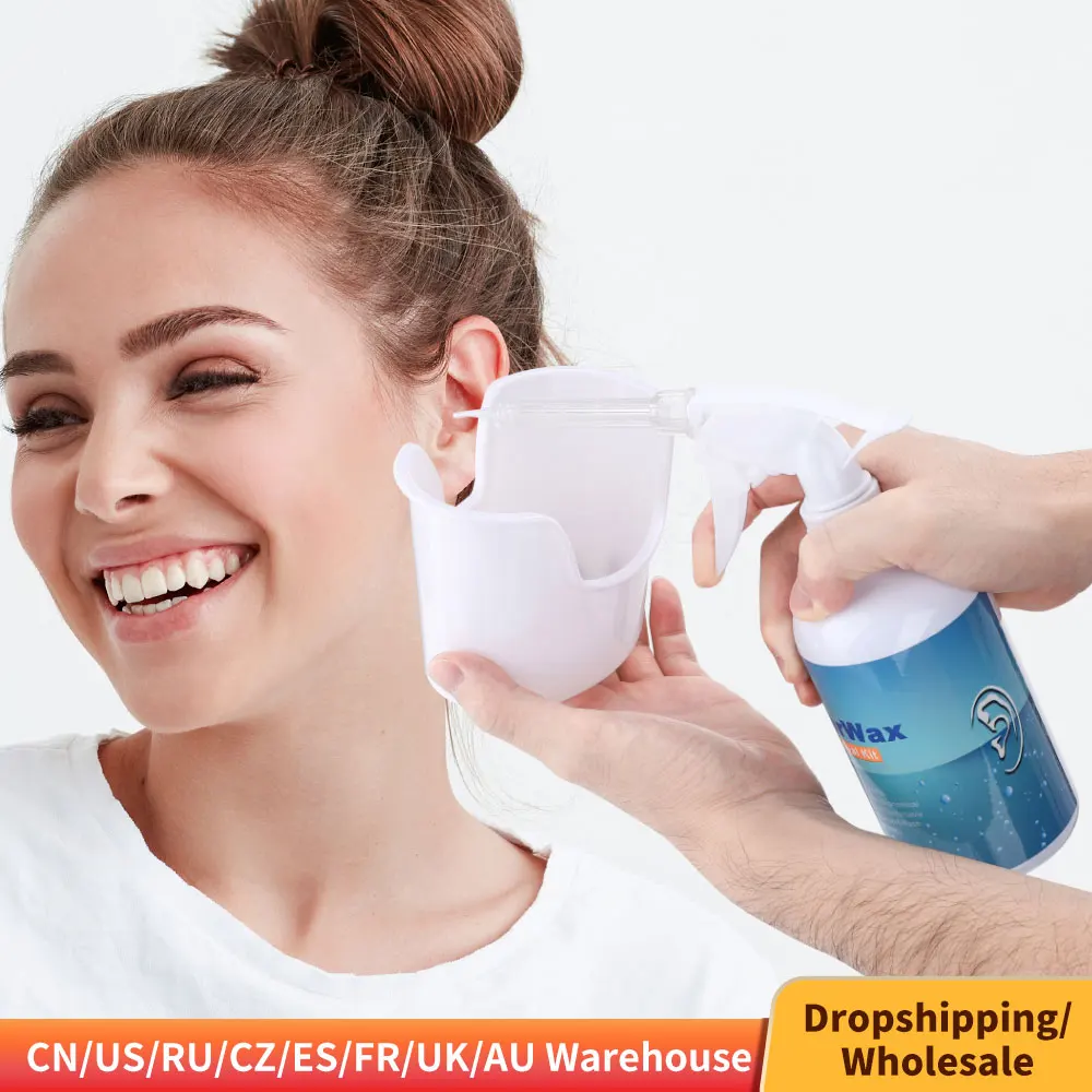 

Ear Wax Cleaning Tools Family Use Earwax Removal Kit Ear Wax Irrigation Bottle Sprayer Ear Cleaner for Adults Kids Health Care