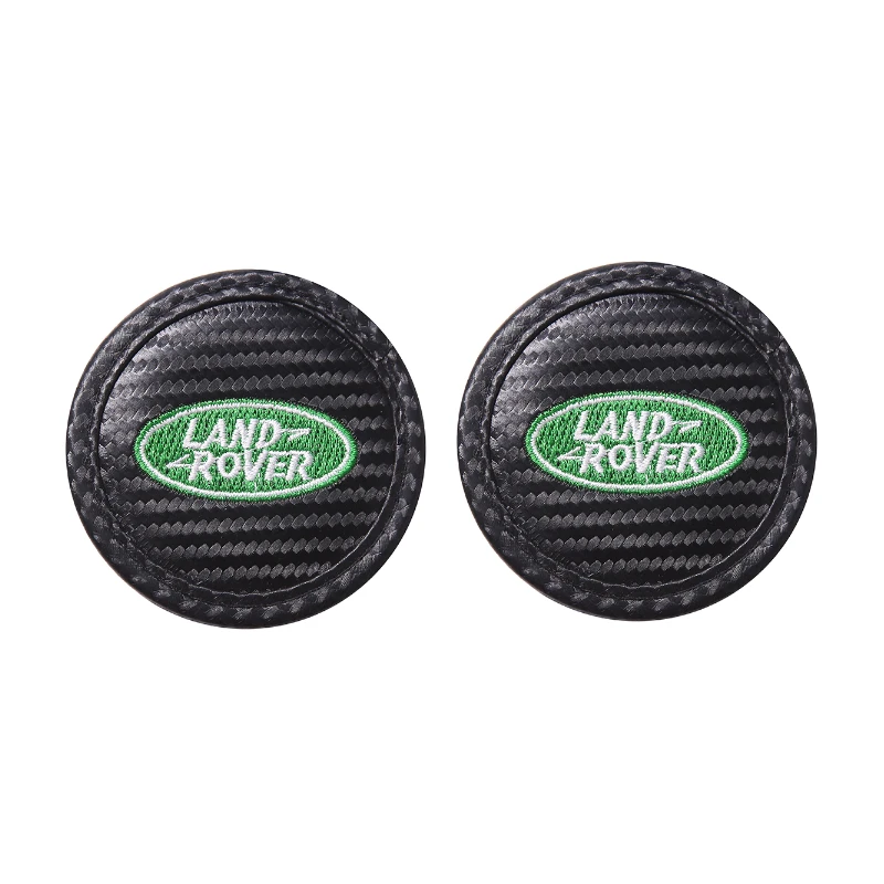 

2 шт./компл. Противоскользящие коврики для автомобиля, аксессуары для Land Rover Defender Aurora Dicovery Range Rover Evoque P38 вышивка