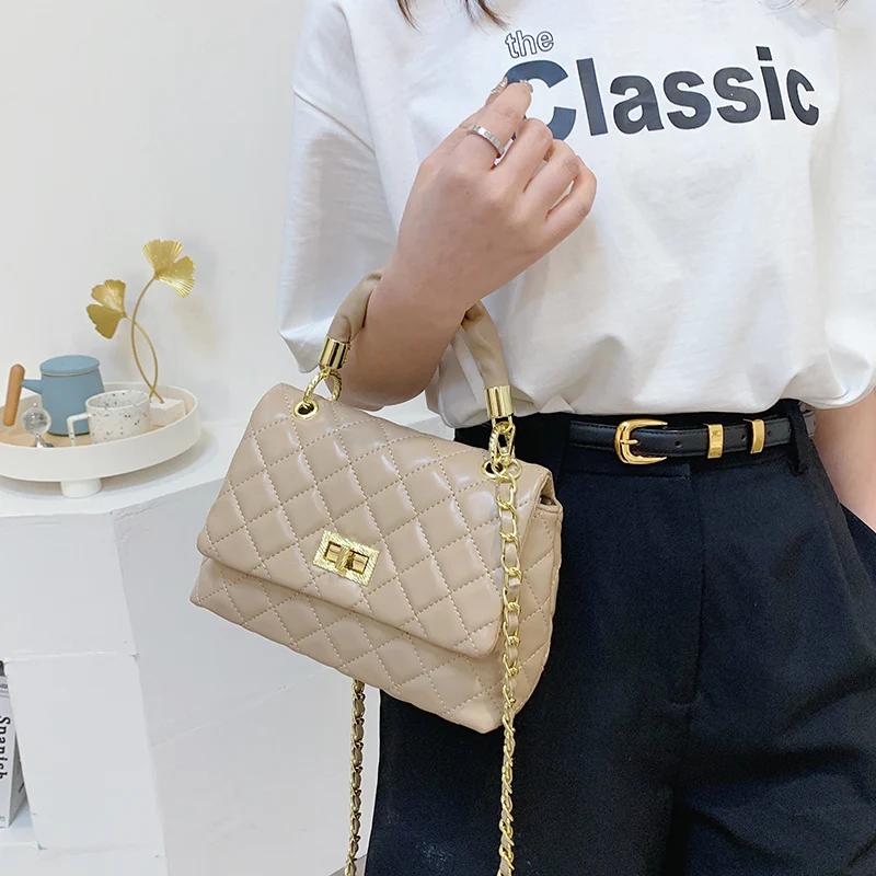 Модные фирменные женские сумки на плечо высококачественные кошельки цепочке и