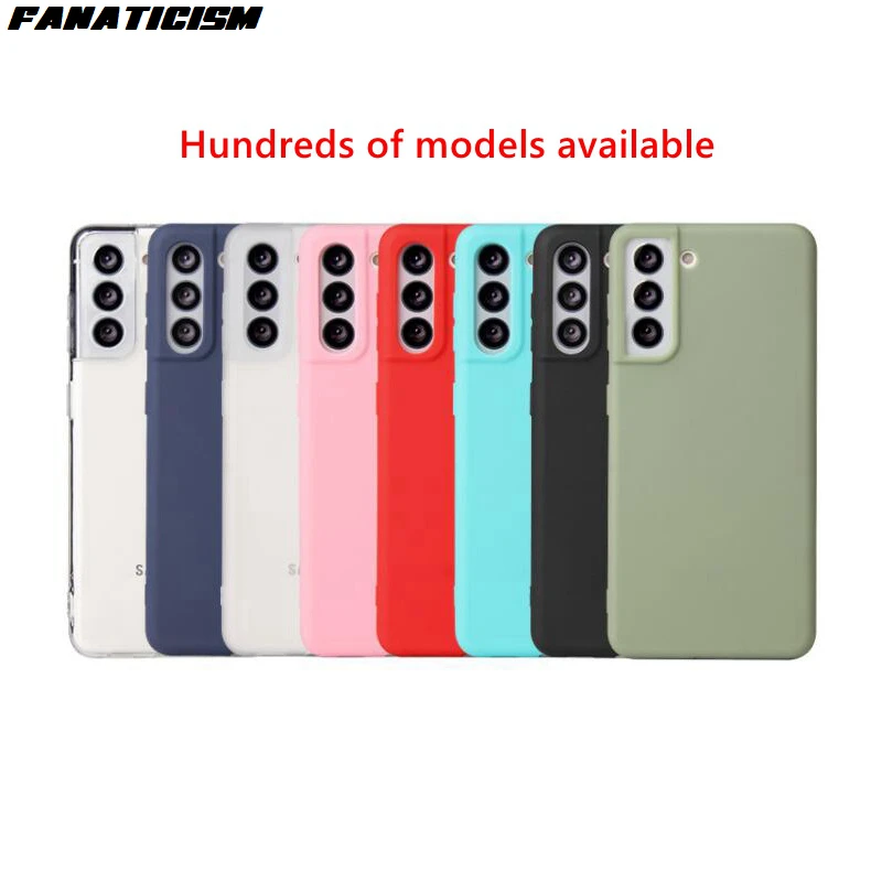 

20 шт. противоударный матовый чехол карамельного цвета для телефона Samsung Galaxy 5G A90/A71/A51/A42/A12/A32/A52/A72, мягкий силиконовый чехол из ТПУ