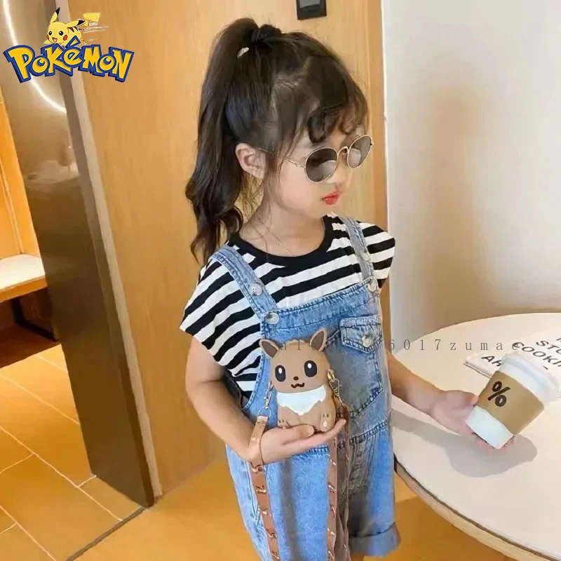 Покемон аниме Пикачу Сквиртл модная сумка принцесса маленький силиконовый