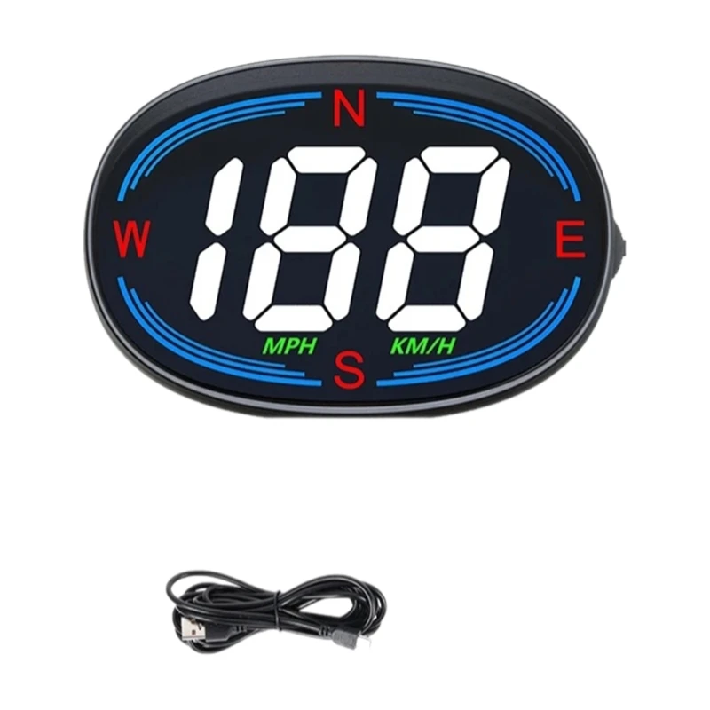 Охранная сигнализация Автомобильный датчик Часы реального времени Скорость HUD