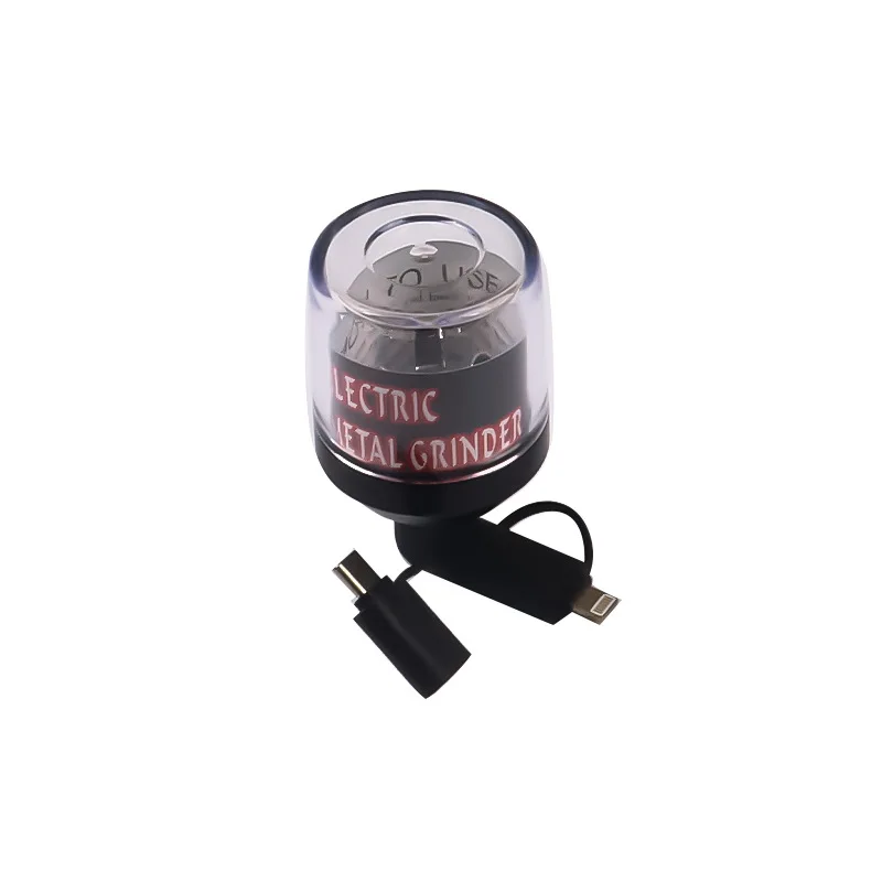 

Electric Herb Grinder Tobacco Shredder Mobile Phone USB Automatic Smoking Herb Grinder 2022 New Smoking Accessories