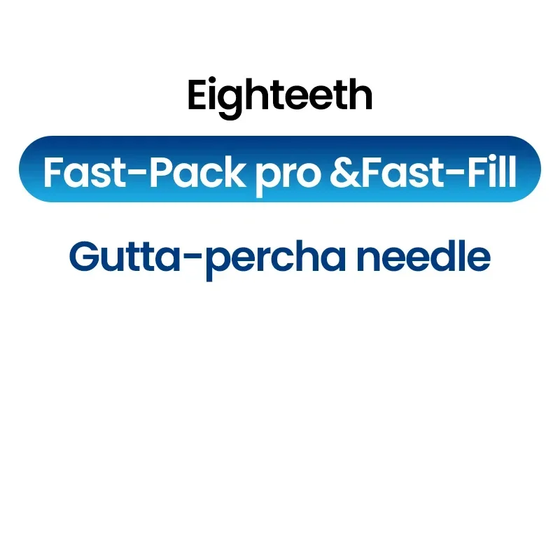 Eighteeth Dental Precision Gutta-Percha Obturation Focused Heating (наконечник 4–5 мм) и 360° ° Вращающийся