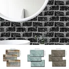 3D Хрустальная плитка самоклеящаяся бумага для кухни ванной настенная водостойкая и маслостойкая наклейка для гостиной ванной комнаты домашний декор