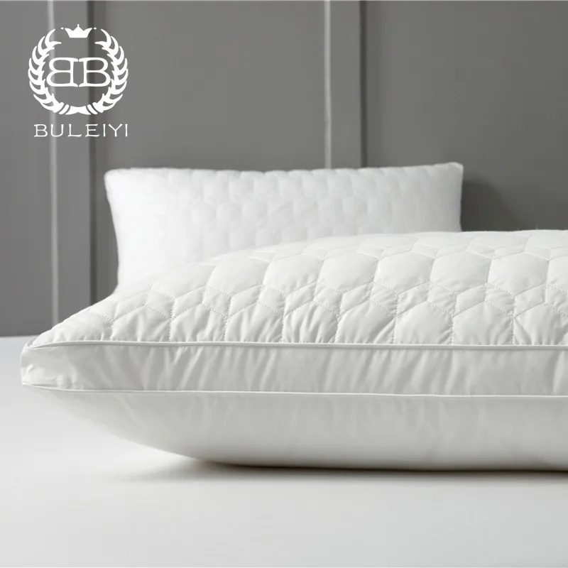 

100 quilted cotton pillow home museum new cotton five star hotel pillow core single sleep aid household pillow decorative