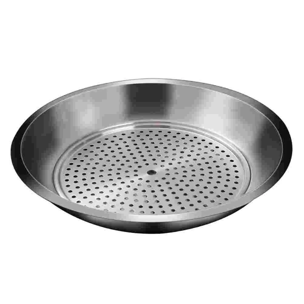 

Сервировочная тарелка для пельменей, тарелка для хранения пищи, тарелка из нержавеющей стали, сливная тарелка