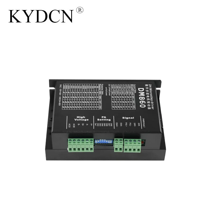 Контроллер драйвера шагового двигателя DM860 микрошаговый двигатель корпус