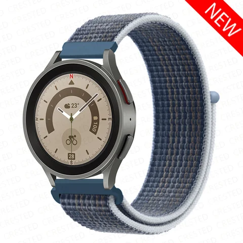 Нейлоновый ремешок Fegwilde для Samsung Galaxy Watch 6/5/4
