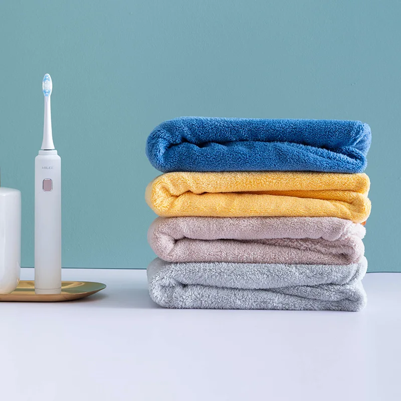 

Полотенце из микрофибры для рук и лица, Абсорбирующая быстросохнущая шапочка, быстропоглощающая плоская шапочка, женская сумка, тюрбан, шапочка для душа 2023