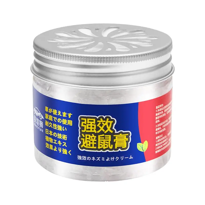 

Mice Peppermint Repel Cream Safe Mouse Repel To Keep Mice Out Natural Anti-Mice Cream For Indoor And Outdoor Use With Mild Smell