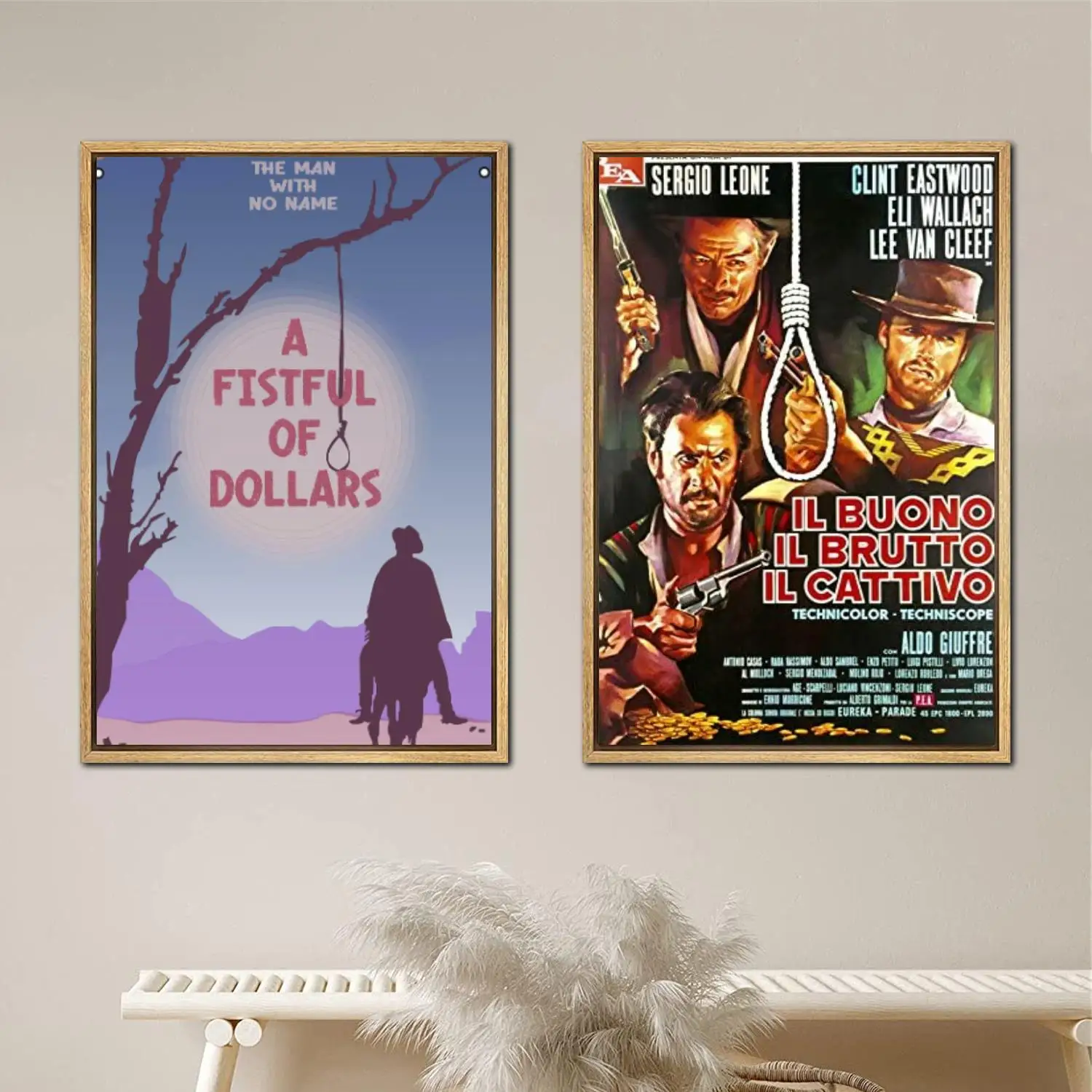 fistful of dollars Poster Painting 24x36 Wall Art Canvas Posters room decor Modern Family bedroom Decoration Art wall decor
