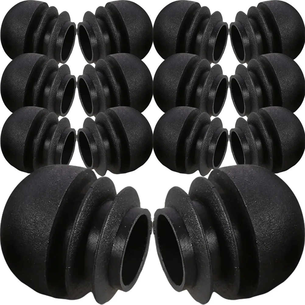 30 шт. заглушка для трубок 25 мм концевая вставка защита мебели торцевая крышка