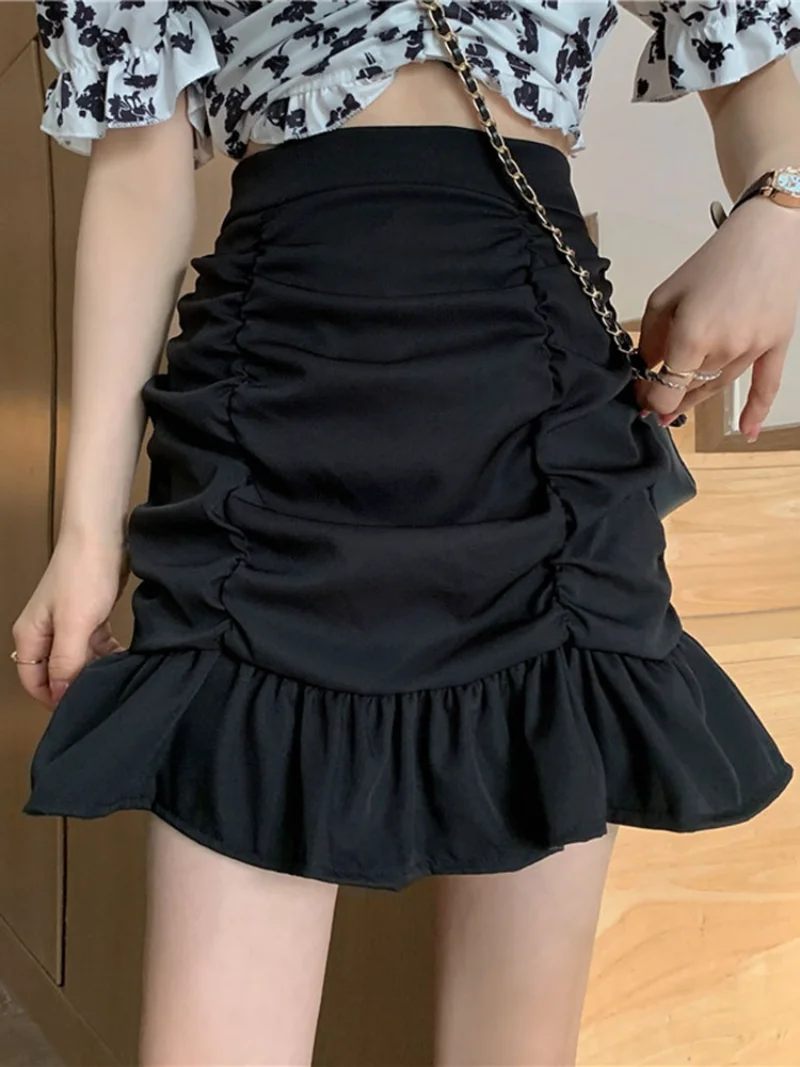 Купить Черную Юбку Мини