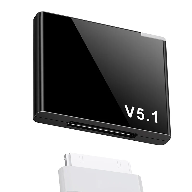 VAORLO I-WAVE 30 Pin Bluetooth 5 1 аудио приемник A2DP Музыка Мини беспроводной адаптер для iPhone iPod