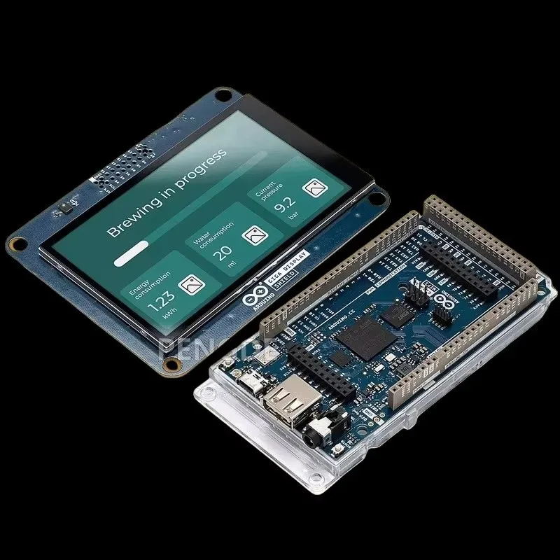 Фото Комплект Arduino GIGA Display Bundle Shield R1 WiFi ABX00063 ASX00039, оригинальный итальянский импорт, сенсорный RGB-дисплей 800x480 и поддержка S-серии. №3