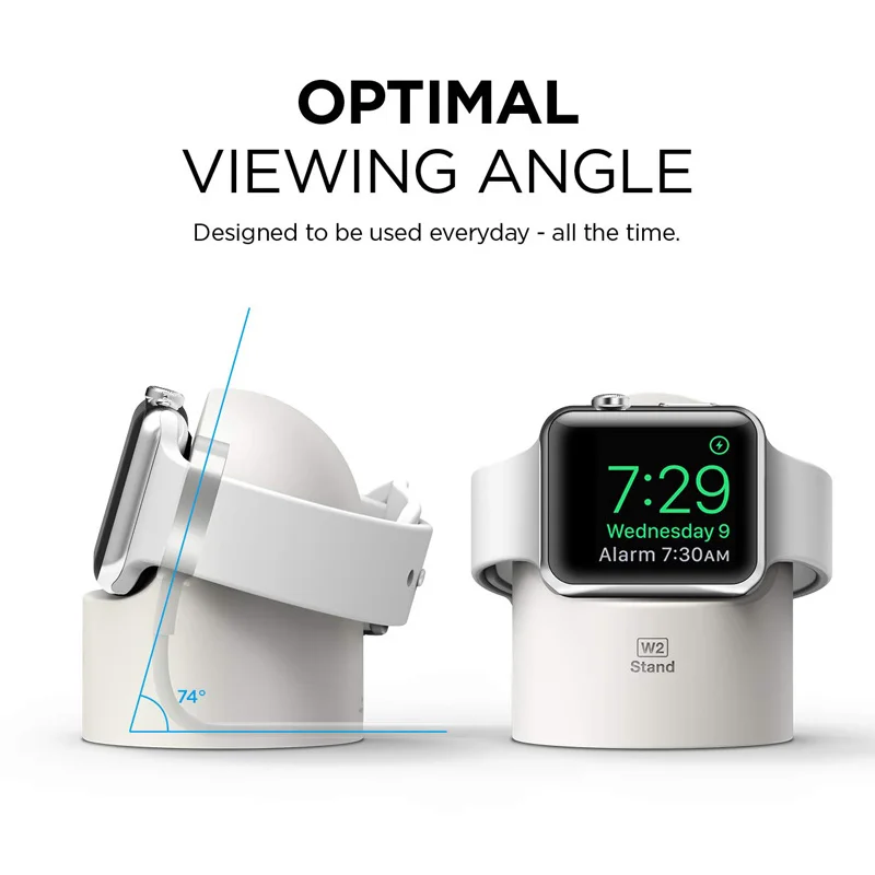 Подставка для зарядного устройства Apple Watch Series Ultra/8/SE2/7/6/SE/4/3 49 мм/45 мм/44 мм/42 мм/41