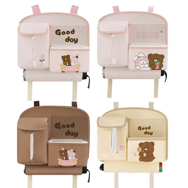 

Car Seat Organizer Multifunctional Car Back Multi Pocket Storage Bag Removable Cartoon Storage Bag for Auto Backseat accessories