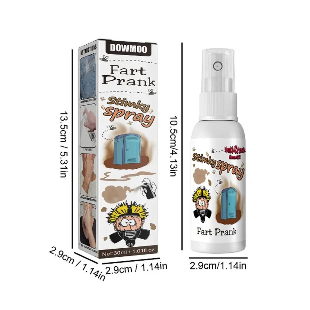 30ML Prank Novelties Toy Gag Joke Liquid Fart Spray Can Stink Bomb Stinky Gas Ass-Smelly | Party &amp Holiday DIY Decorations