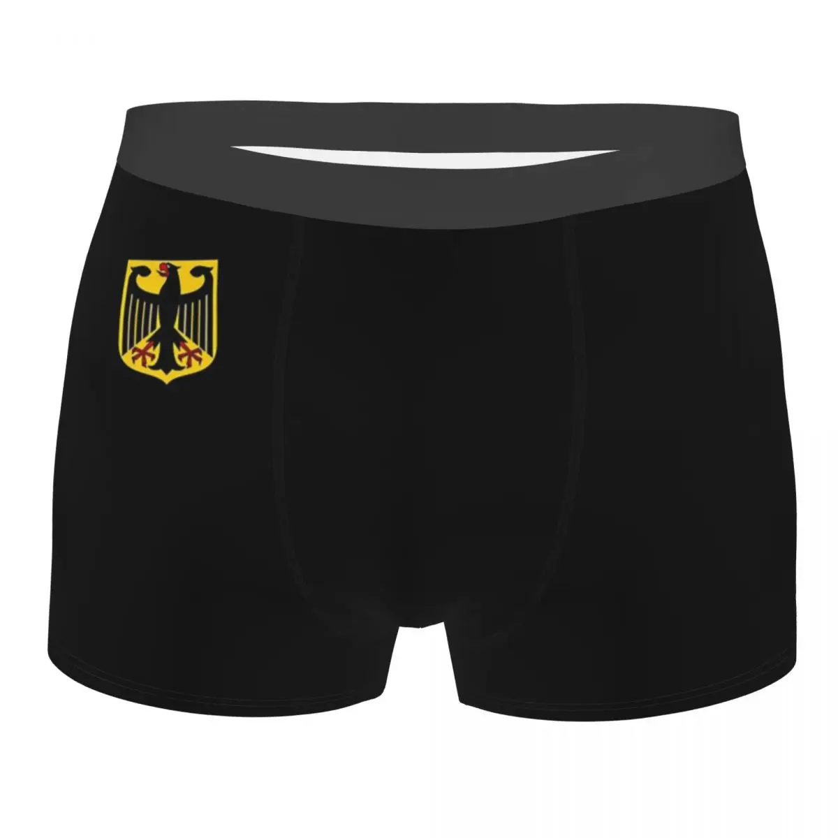 

Men Boxer Shorts Panties Coat Of Arms Of Germany Bundesadler Soft Underwear German Flag Eagle Male Novelty Plus Size Underpants