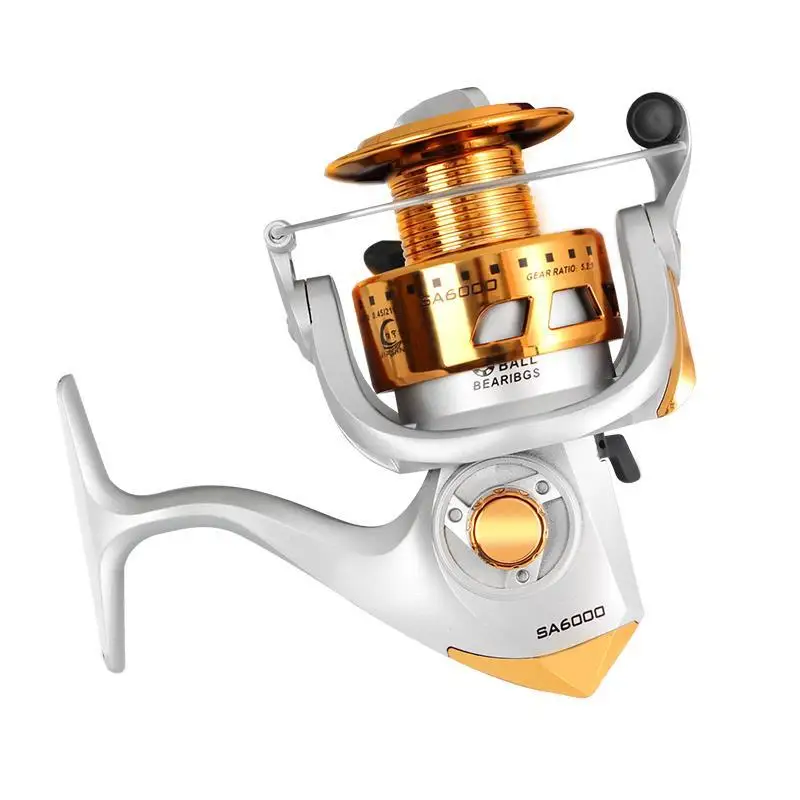 

Electroplating Head Fishing Wheel Metal Movement Spinning Wheel Fishing Wheel Fishing Wheel!