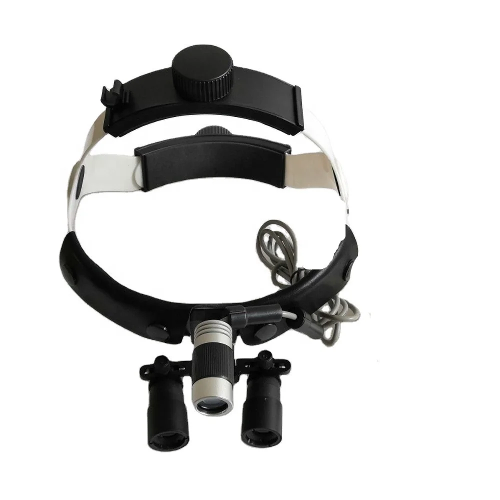 

surgical optical magnifying glass with led head light
