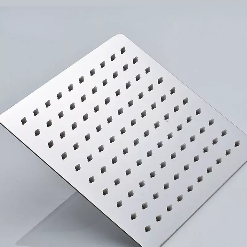 

Free Shipping Stainless Steel Chrome Shower Head 6-12 Inch Rainfall Head Celiling/Wall Mounted Bathroom Shower Accessories