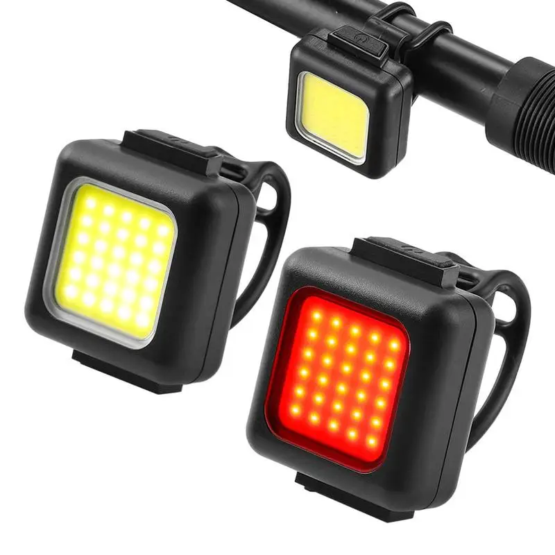 

USB Bike Light Waterproof Headlight/Taillight with 3 Modes 30 Light Beads Light Cycling Accessories Tail Lamp Bicycle Light