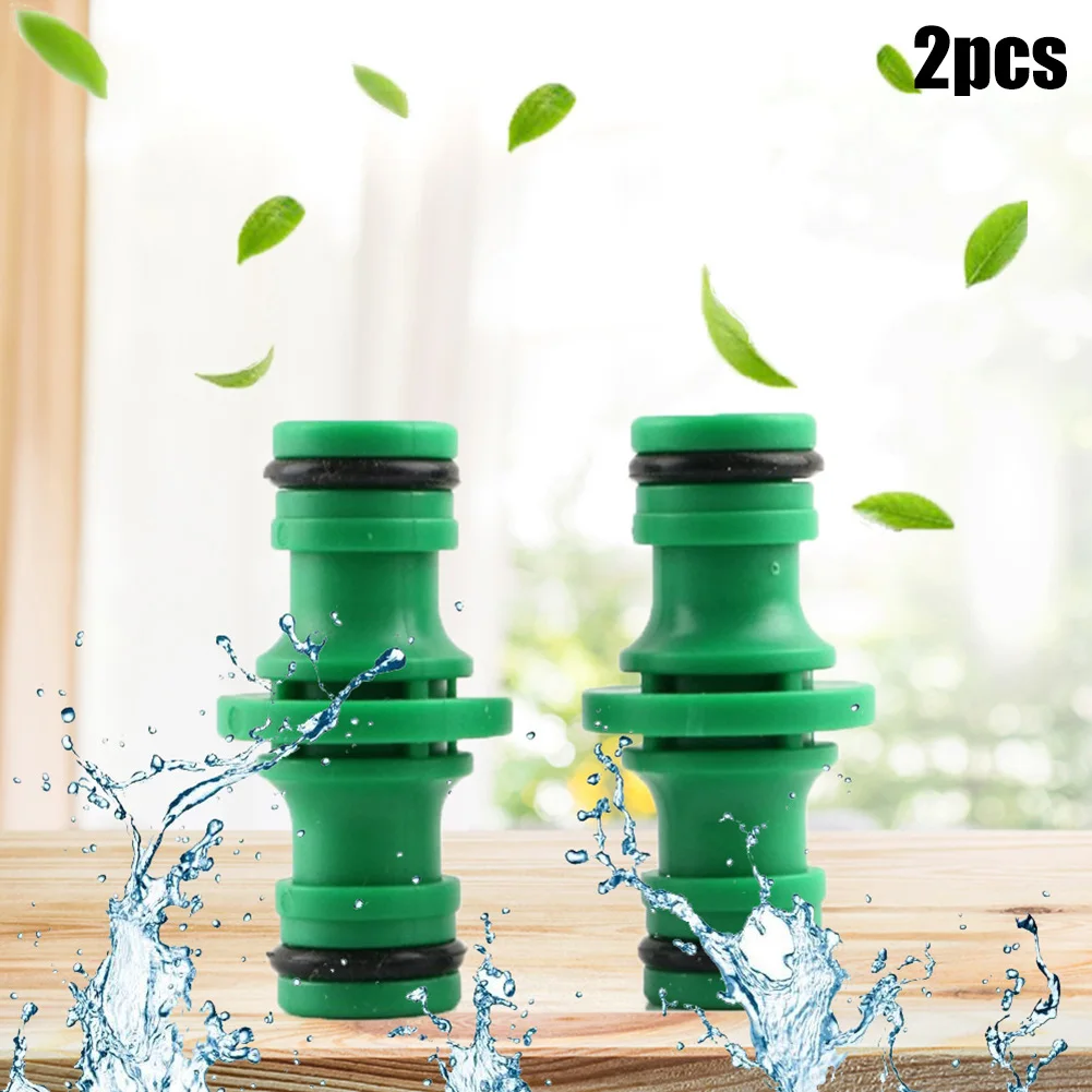 

2pcs Water Hose Pipe Connector Butt Joint Universal Garden Watering Water Hose Pipe Extension Repair Joint Connector Fitting
