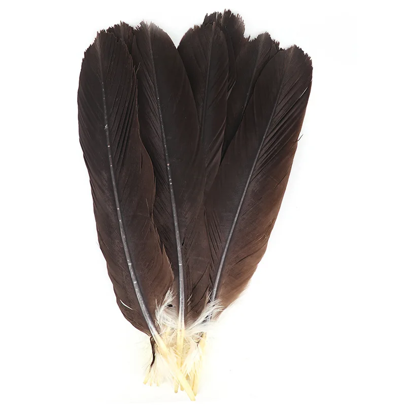 

10 Pcs Rare Natural Eagle Feathers Length 30-40cm/12-16 Inch DIY Hawk Feather Ornament Decoration