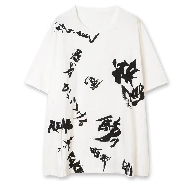 

Owen Yohji Japan Korean Style Clothes men's t shirt for men oversize men's clothing