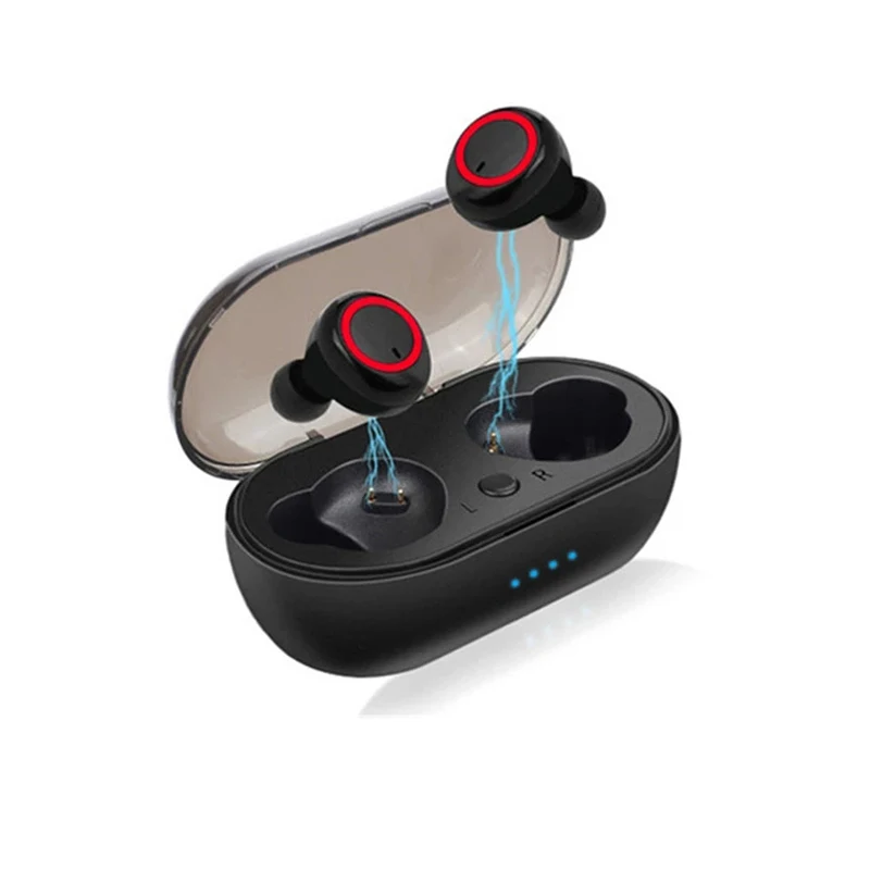 

Wireless Earphone TWS A2 Bluetooth-compatible HiFi Stereo Wireless Headsets With Charging Box Sport Earphones In-ear Earbuds