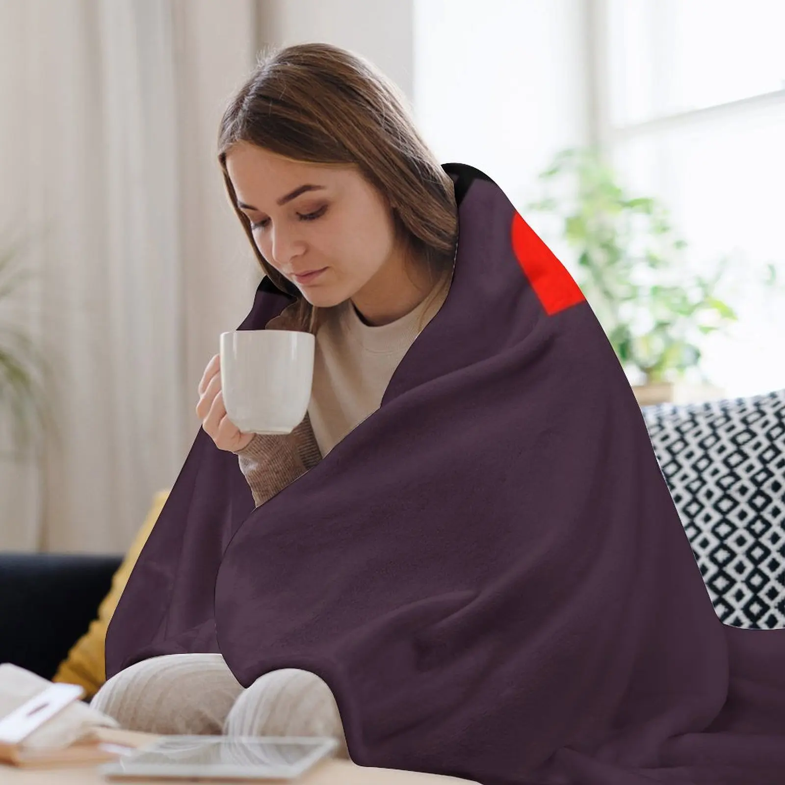 Я люблю вегепс. Плед