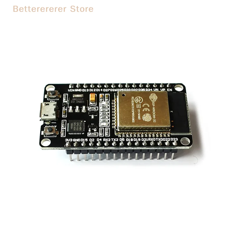 1 шт. ESP32 макетная плата беспроводной Wi-Fi + Bluetooth-совместимый двухъядерный