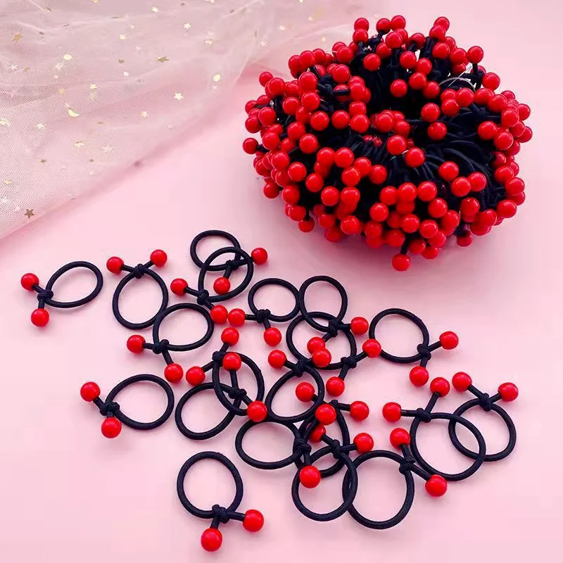 

20/Pcs Girl Hair Rope Kids Hair Accessories Headband Nylon Elastic Hair Band Children Ponytail Holder Hair Tie Colorful Ornament