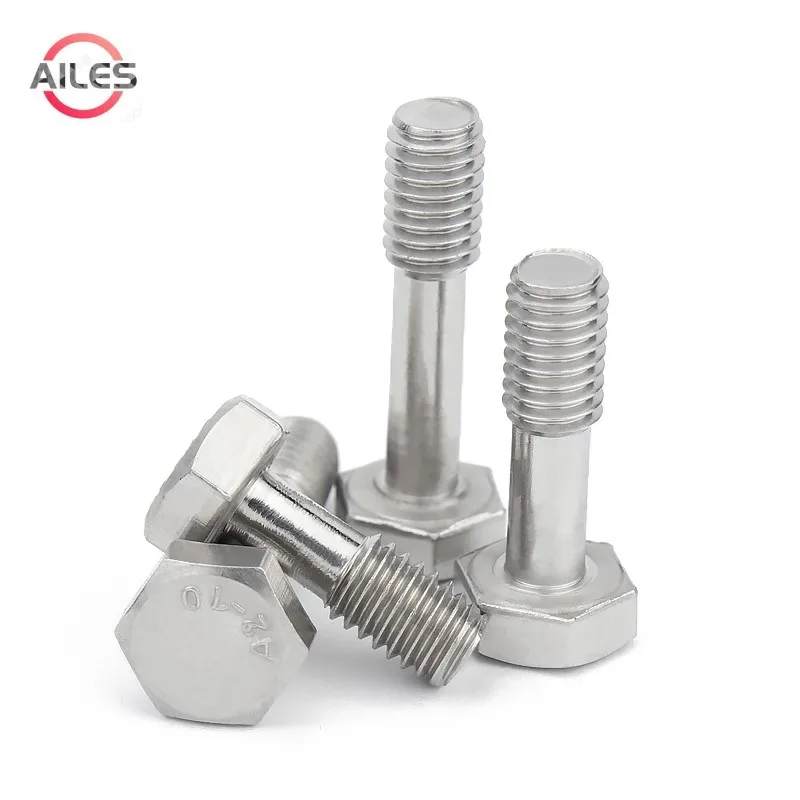 

M3 M4 M5 M6 M8 M10 M12 M14 M16 304 Stainless Steel Outer Hexagon with Waisted Shank External Hex Half Tooth Unloosing Screws