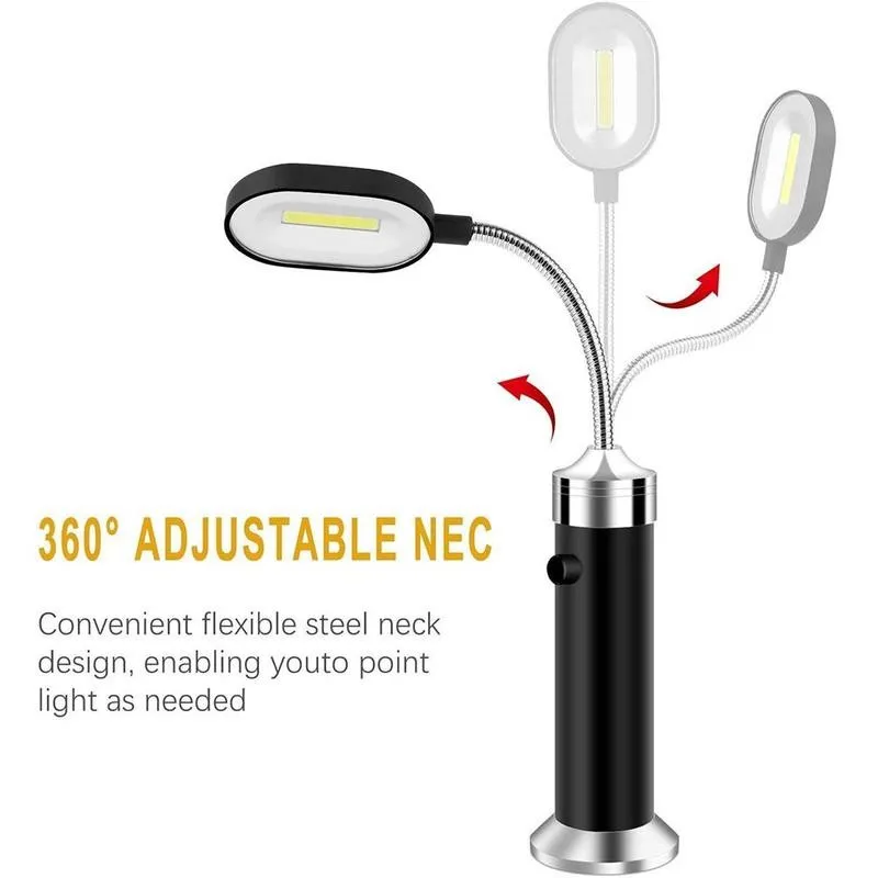 Multipurpose Magnetic Base LED BBQ Grill Light 360 Adjustable Outdoor Camping For Party BBQ Lights Degree Barbecue Accessories